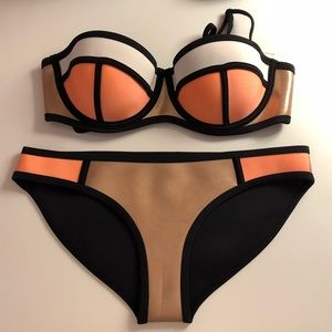 AUTHENTIC POPPY ROSE MELLON SWIMSET